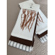 Кухонные полотенца 40х60 см, набор 3 шт, 100% хлопок — 7 Я принт морковь