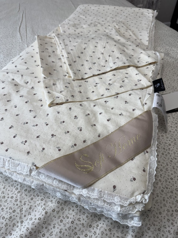 Постельное белье летнее с одеялом Евро 200х230 см — Sofihome