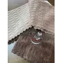 Салфетки из микрофибры 30x30 см. 4 шт. с вышивкой
