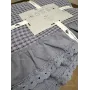 Покрывало вафельное - сине-фиолетовый