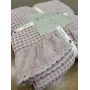 Покрывало вафельное – Розовая фуксия
