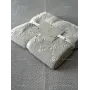 Покрывало вафельное — Мятно-серый