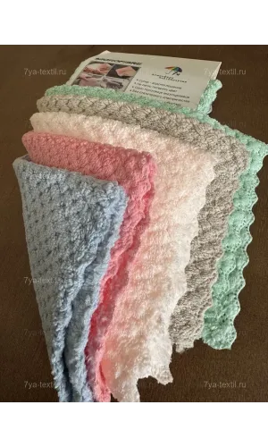 Салфетки для уборки из микрофибры 25×25 см, 5 шт
