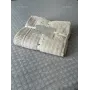 Покрывало хлопковое 150x200 см. бежевый, светло-бежевый