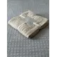 Покрывало хлопковое 150x200 см. песочный, медово-бежевый