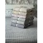 Покрывало хлопковое 150x200 см. песочный, медово-бежевый