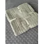 Покрывало хлопковое 150x200 см. мятно-серый