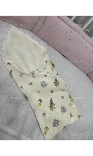 Плед детский муслиновый для новорожденных