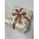 Детский плед муслиновый 120x120 см, молочный