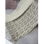 Детский плед муслиновый 120x120 см, молочный