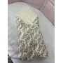 Детский плед муслиновый 120x120 см, молочный