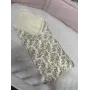 Детский плед муслиновый 120x120 см, молочный