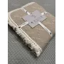 Покрывало вафельное евро 200x230 см, песочный