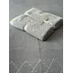 Покрывало вафельное евро мятно-серый 200×230 см