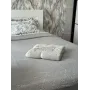 Покрывало вафельное евро мятно-серый 200×230 см