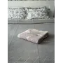 Покрывало вафельное евро 200x230 см светло-сиреневое