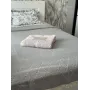 Покрывало вафельное евро 200x230 см светло-сиреневое