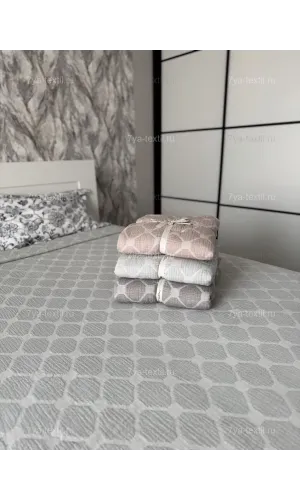 Муслиновое покрывало 200×230 см мятный
