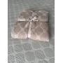 Муслиновое покрывало 200×230 см темно-бежевый