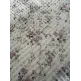 Вафельное покрывало 200×230 см айвори с розовыми цветами