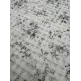 Вафельное покрывало 200×230 см айвори с серыми цветами