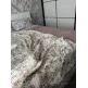 Покрывало вафельное с принтом гипсофила 150х200 см — 7 Я  Атмосфера Благополучия