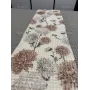 Вафельное покрывало 150x200 см с рисунком «Цветы», айвори