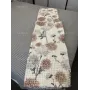 Вафельное покрывало 150x200 см с рисунком «Цветы», айвори