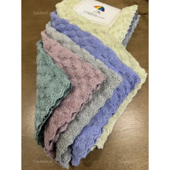 Салфетки для уборки из микрофибры 30×30 