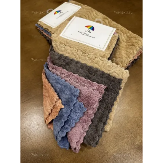 Салфетки для уборки из микрофибры 30×30 