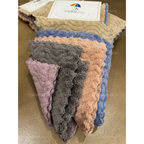 Салфетки для уборки из микрофибры 30×30 