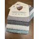 Салфетки для уборки из микрофибры 30×30 см, набор 4 шт.