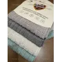 Салфетки для уборки из микрофибры 30×30 см, набор 4 шт.